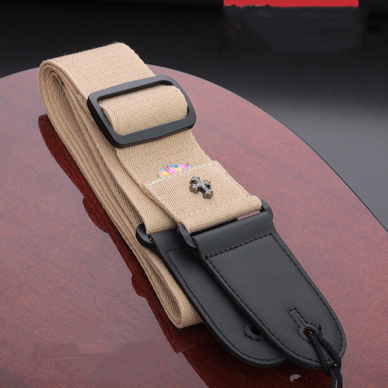 Cotton Folk Acoustic Guitar Strap