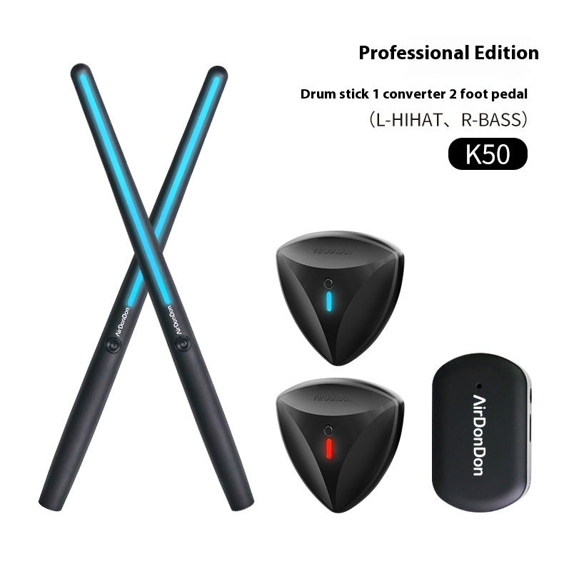 Air Drum Kit Invisible Entertainment Drum Set Easy To Carry